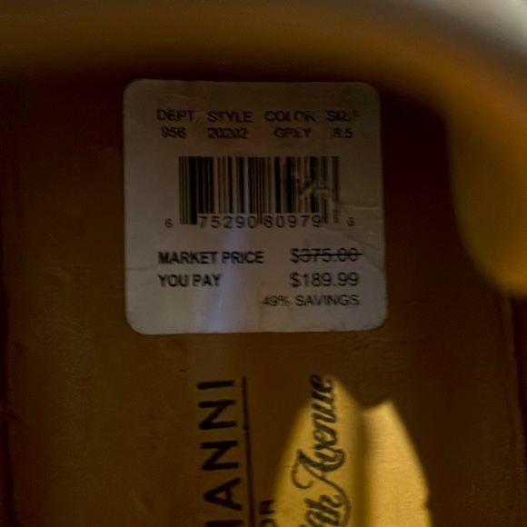 Size 8.5 upscale sneaker, brown w/ dark hombre coloring on toe and heel of shoe - Picture 5 of 6